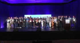 recipients of Leading Fleets for 2026 recognitions on stage